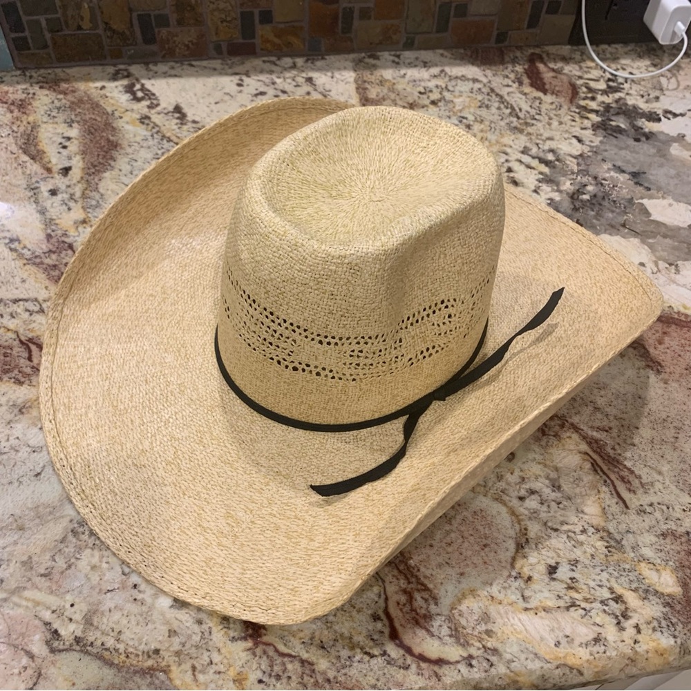 Rodeo King Straw Western Cowboy Hat